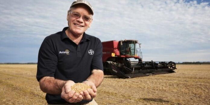 Новий рекорд урожайності пшениці: з гектара було зібрано 17,3 тонни зерна