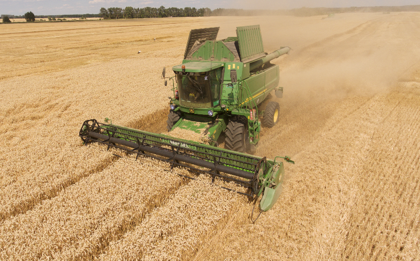 Украинские аграрии собрали около 33 млн тонн зерновых и зернобобовых культур